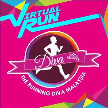 The Running Diva Malaysia Virtual Run Series banner